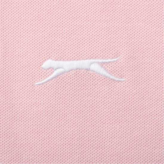 Slazenger Short Sleeve Polo Dress Womens Розово 