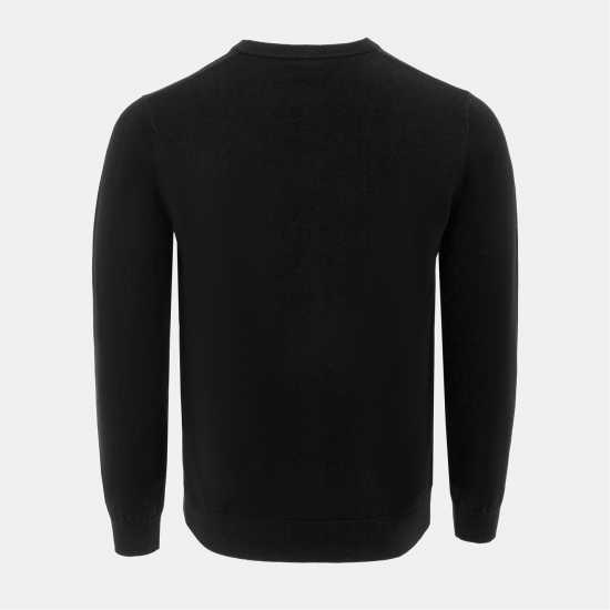 Мъжки пуловери и жилетки Плетен Пуловер Giorgio V Neck Classic Knitted Sweater Men Black Плетен Пуловер Giorgio V Neck Classic Knitted Sweater Men Black Мъжки пуловери и жилетки