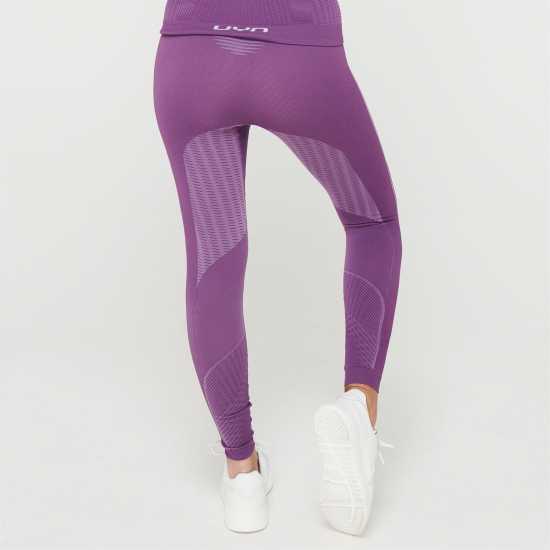 Uyn Sport Visyon Base Layer Pants Womens Purple Дамски клинове за фитнес