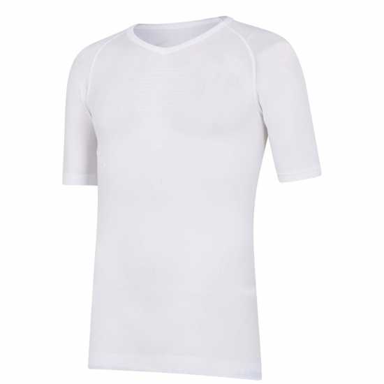 Uyn Sport Man Visyon Light 2.0 Underwear Short Sleeve V Neck Shirt White Мъжки ризи