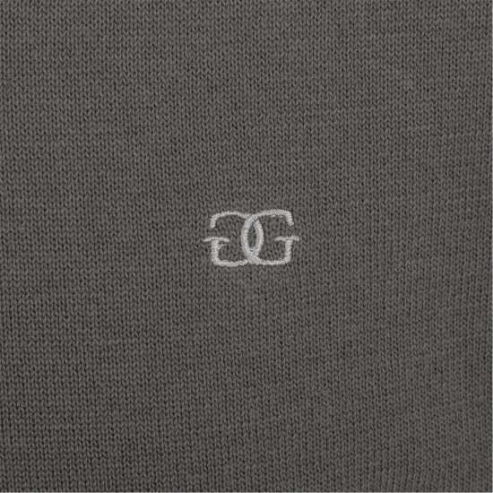 Мъжки пуловери и жилетки Плетен Пуловер Giorgio Mock V Neck Knitted Sweater Men Slate Плетен Пуловер Giorgio Mock V Neck Knitted Sweater Men Slate Мъжки пуловери и жилетки