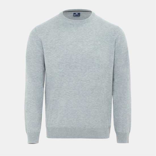 Мъжки пуловери и жилетки Giorgio Crew Neck Sweater Knit Men Grey Marl Giorgio Crew Neck Sweater Knit Men Grey Marl Мъжки пуловери и жилетки