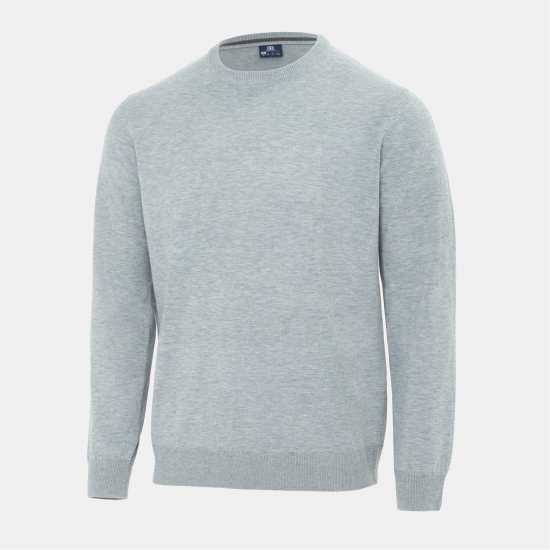 Мъжки пуловери и жилетки Giorgio Crew Neck Sweater Knit Men Grey Marl Giorgio Crew Neck Sweater Knit Men Grey Marl Мъжки пуловери и жилетки