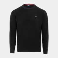 Мъжки пуловери и жилетки Giorgio Crew Neck Sweater Knit Men Black Giorgio Crew Neck Sweater Knit Men Black Мъжки пуловери и жилетки