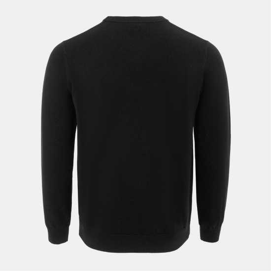 Мъжки пуловери и жилетки Giorgio Crew Neck Sweater Knit Men Black Giorgio Crew Neck Sweater Knit Men Black Мъжки пуловери и жилетки