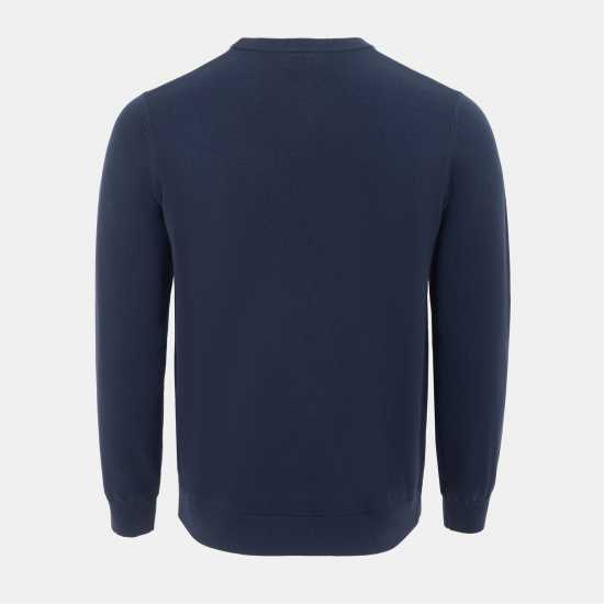 Мъжки пуловери и жилетки Giorgio Crew Neck Sweater Knit Men Navy Giorgio Crew Neck Sweater Knit Men Navy Мъжки пуловери и жилетки