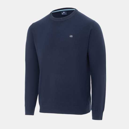 Мъжки пуловери и жилетки Giorgio Crew Neck Sweater Knit Men Navy Giorgio Crew Neck Sweater Knit Men Navy Мъжки пуловери и жилетки