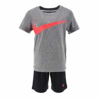 Nike 2 Piece Shorts Set Infant Boys Black Детски къси панталони