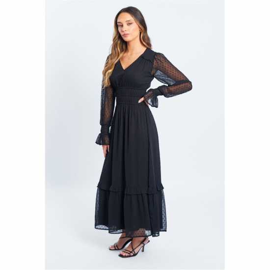 Dobby Maxi Dress  