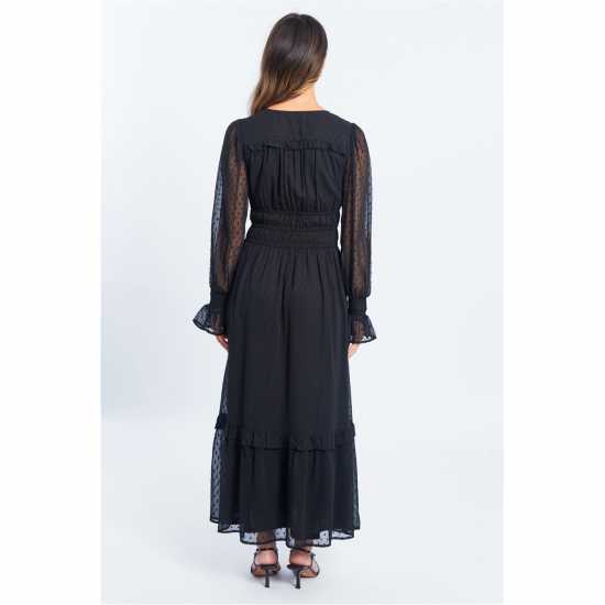 Dobby Maxi Dress  
