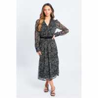 Belted Shirt Maxi Dress  