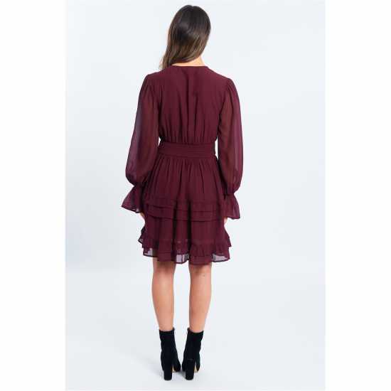 Be You Women's Lace Trim Mini Dress  