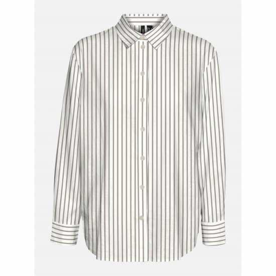 Vero Moda Shirt Ld99 Snow Wh/Stripes 