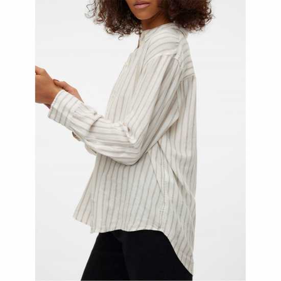 Vero Moda Shirt Ld99 Snow Wh/Stripes 