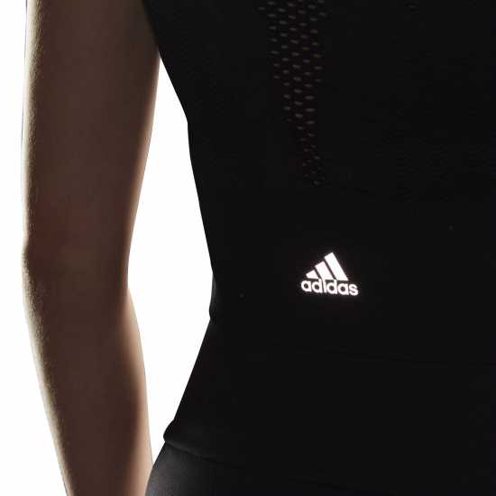 Adidas Aeroknit Crop Top Womens  Дамски тениски и фланелки