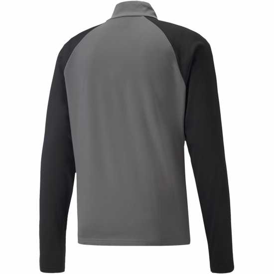 Puma Полар Мъже Teamliga Quarter Zip Top Fleece Mens Grey Puma Полар Мъже Teamliga Quarter Zip Top Fleece Mens Grey