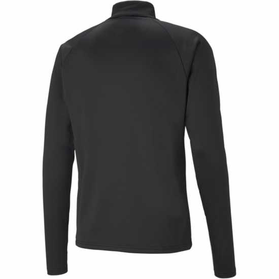 Puma Полар Мъже Teamliga Quarter Zip Top Fleece Mens Черно 