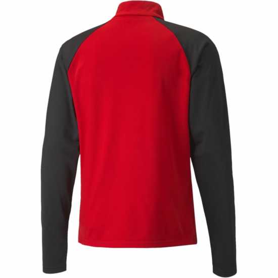 Puma Мъжко Горнище С Цип (4) Teamliga 1/4 Zip Top Mens Червено 