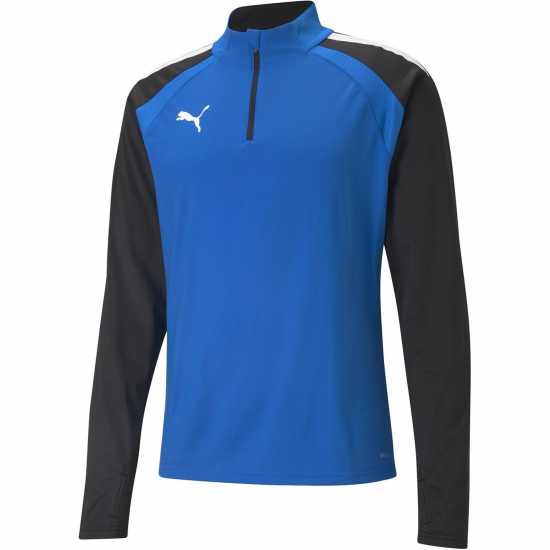 Puma Мъжко Горнище С Цип (4) Teamliga 1/4 Zip Top Mens Синьо 