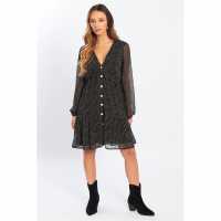 Be You Smock Mini Dress Пейзли принт 