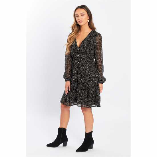 Be You Smock Mini Dress Пейзли принт Be You Smock Mini Dress Пейзли принт