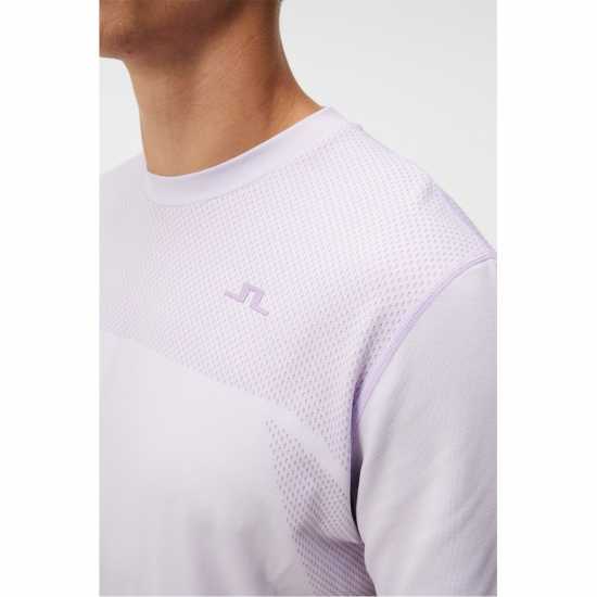 J Lindeberg Golf Kai Smls Tp Sn99 Бяло Мъжко голф облекло