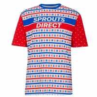 Sportsdirect Тениска Sprouts Direct Christmas T Shirt  Коледни пуловери