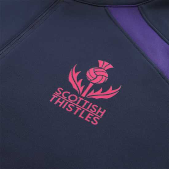 Nike Scottish Thistles Netball Quarter Zip Midlayer  Дамски суичъри и блузи с качулки