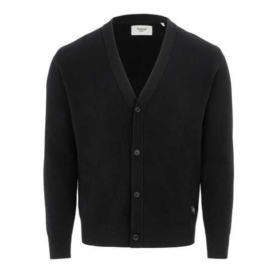 Firetrap Плетена Жилетка Button Cardigan Men  Мъжки пуловери и жилетки