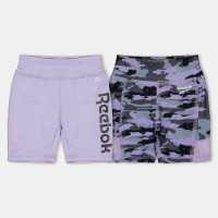 Reebok Camo Jersey Jogger Shorts  