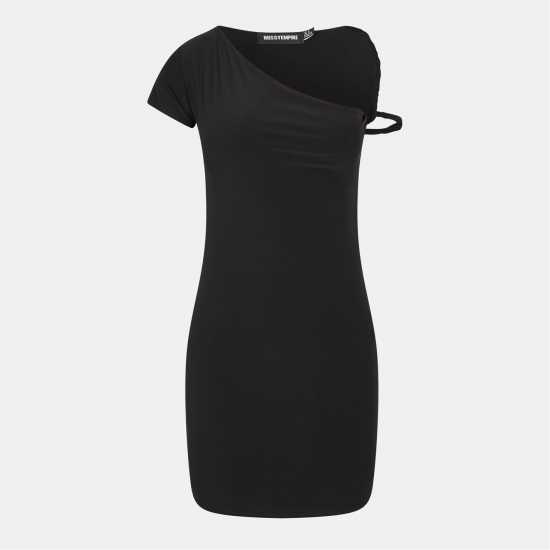Twist Strap Mini Dress Womens Twist Strap Mini Dress Womens