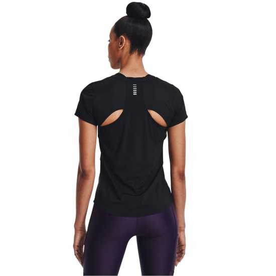 Under Armour Iso Chill Run Laser T-Shirt Black/Reflect Атлетика