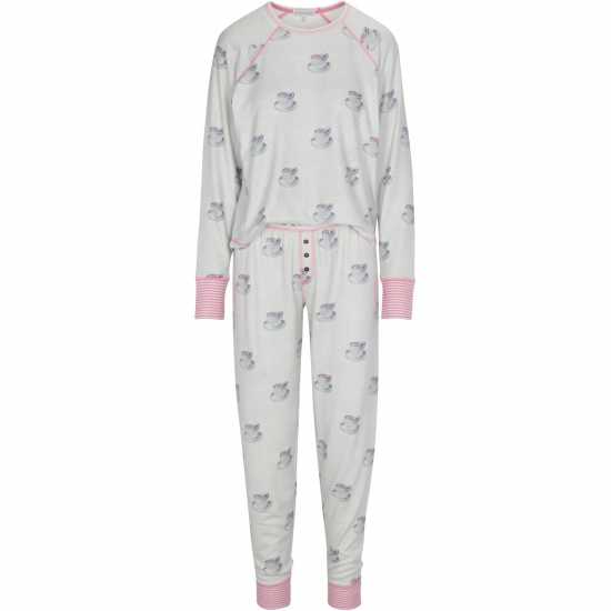 Дамски пижами Salvage Teacup Pyjama Set Salvage Teacup Pyjama Set Дамски пижами