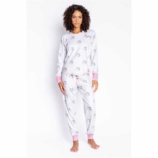 Дамски пижами Salvage Teacup Pyjama Set Salvage Teacup Pyjama Set Дамски пижами