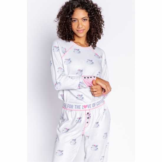 Дамски пижами Salvage Teacup Pyjama Set Salvage Teacup Pyjama Set Дамски пижами
