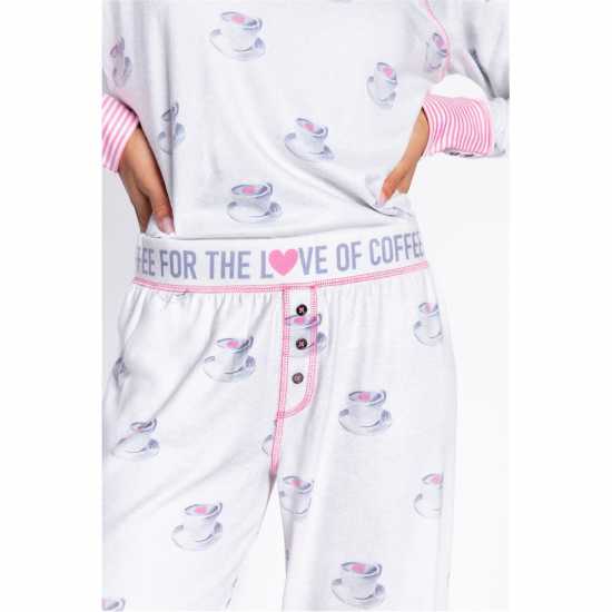 Дамски пижами Salvage Teacup Pyjama Set Salvage Teacup Pyjama Set Дамски пижами
