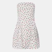 Missy Empire Floral Skater Bandeau Dress Womens  Дамски поли и рокли