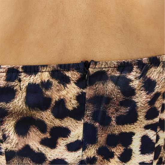 Puff Ball Bandeau Mini Dress Womens  