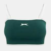 Slazenger Tennis Tr Bra Forest Green 