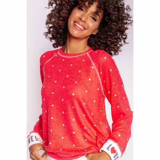 Дамски пижами Salvage Red Loved Shirt Salvage Red Loved Shirt Дамски пижами