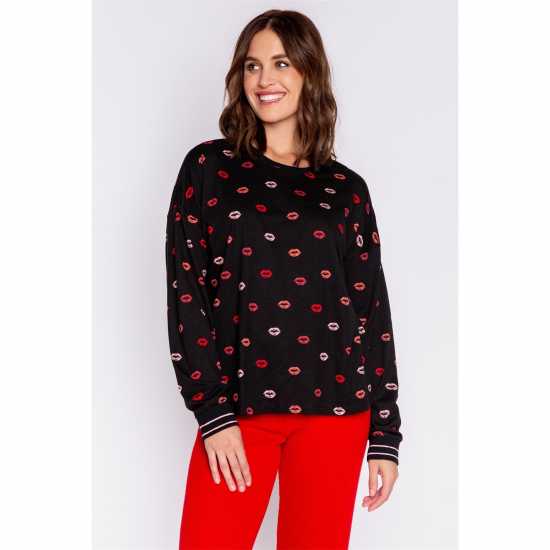 Дамски пижами Salvage Lippy Shirt Salvage Lippy Shirt Дамски пижами