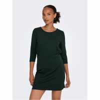 Рокля Жарсе Only Brilliant Three Quartersleeve Jersey Dress Смърчово гърло Дамски поли и рокли