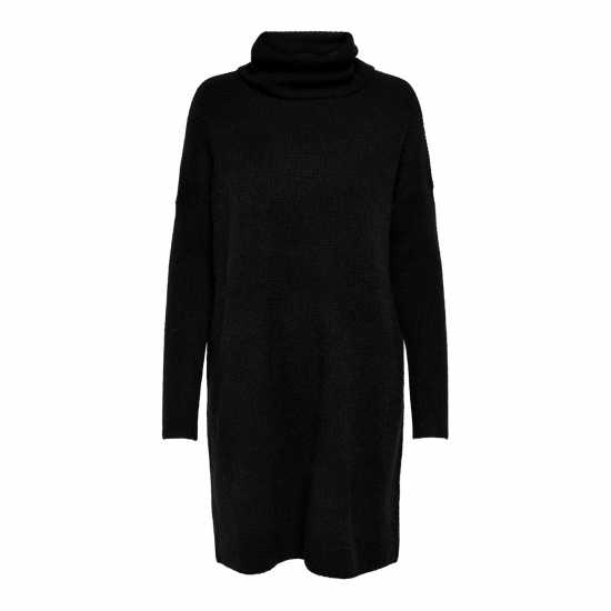 Дамски поли и рокли Only Cowl Neck Dress Черно Only Cowl Neck Dress Черно Дамски поли и рокли
