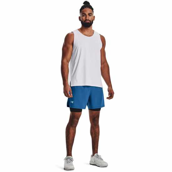 Under Armour Iso-Chill Laser Singlet White/Reflect Мъжки ризи