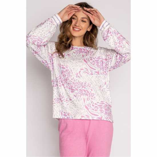 Pj Salvage Salvage Wild Lavender Top.  