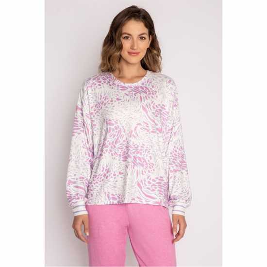 Pj Salvage Salvage Wild Lavender Top.  