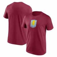 Футболни отбори и стоки Мъжка Риза Team Essential Logo T-Shirt Mens Кларет Мъжка Риза Team Essential Logo T-Shirt Mens Кларет Футболни отбори и стоки