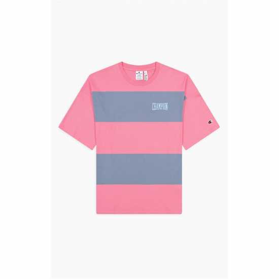 Champion Тениска Bookstore T Shirt Pink Мъжки ризи