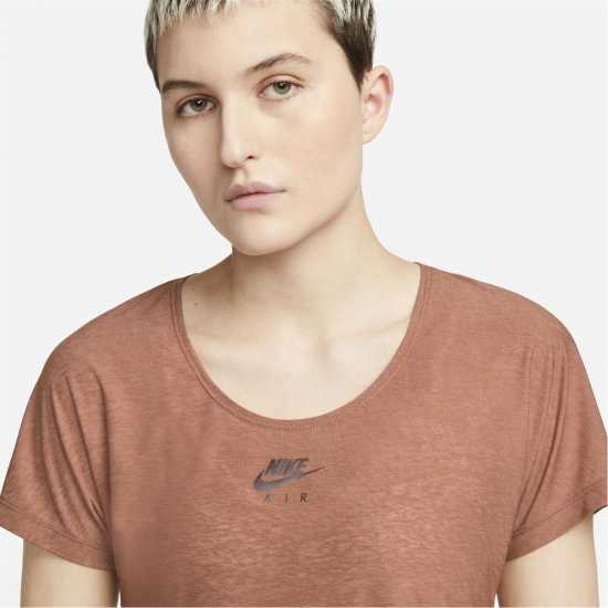 Nike Тениска Air Drifit Short Sleeve T Shirt Womens  Атлетика