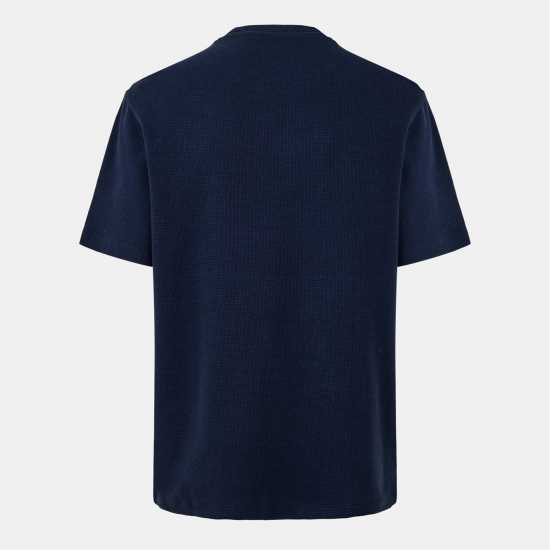 Lacoste Men's Waffle Pyjama Shorts Sleeve Top Нави 166 